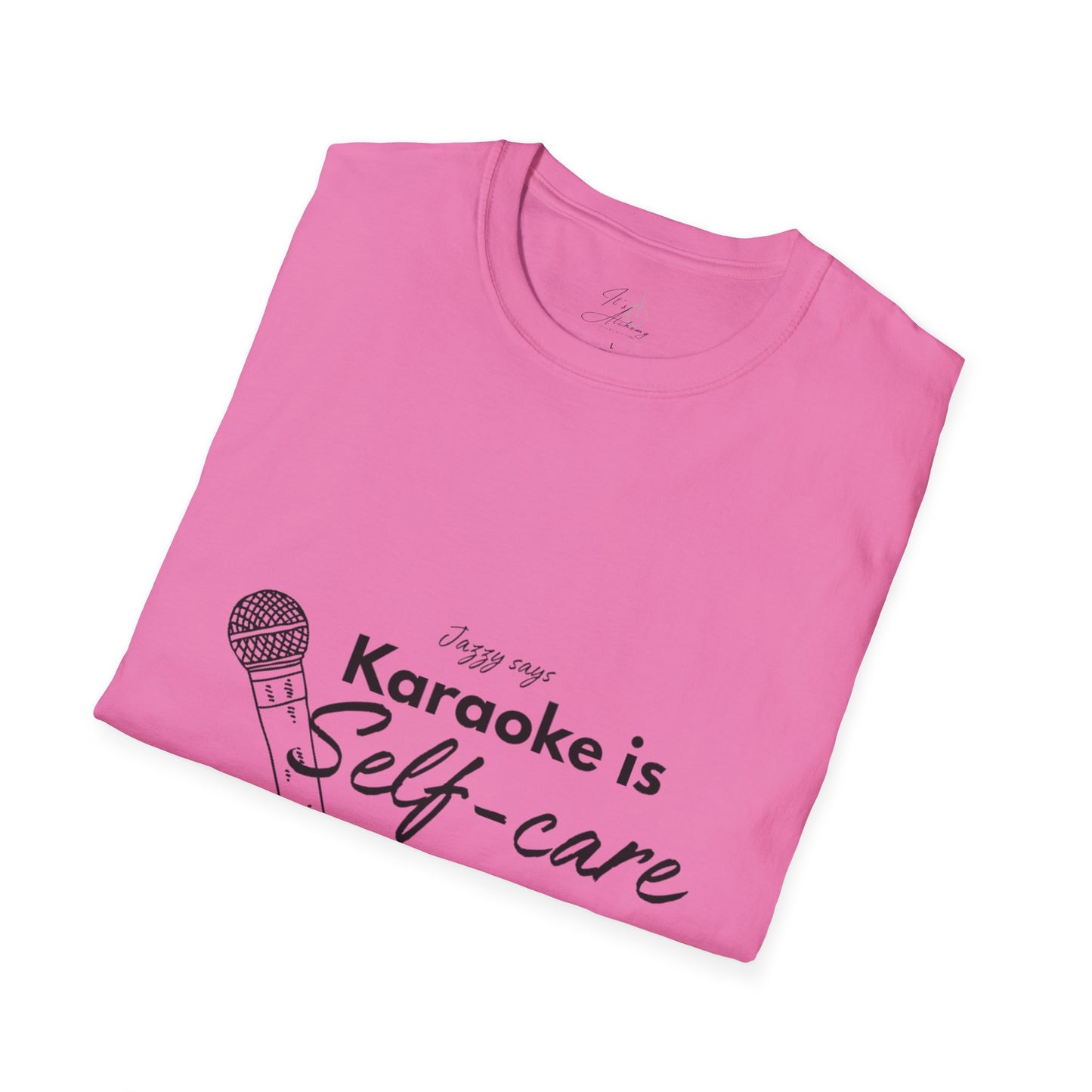 Karaoke is Self-Care Unisex Softstyle T-Shirt