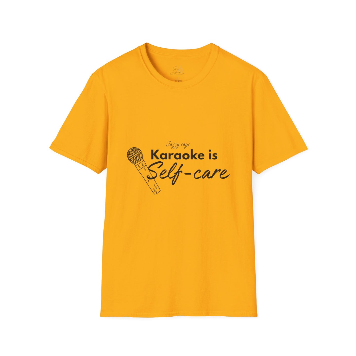 Karaoke is Self-Care Unisex Softstyle T-Shirt