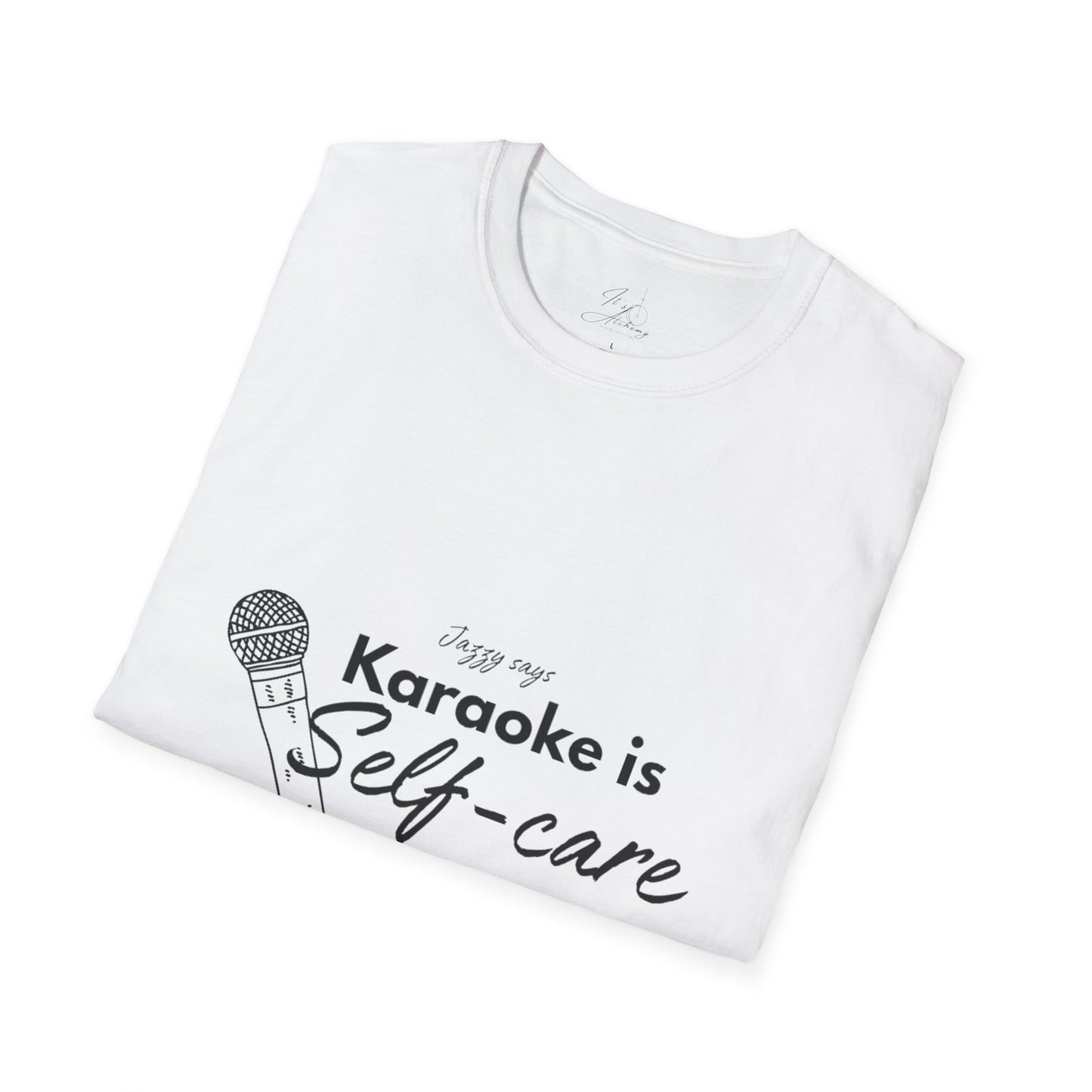 Karaoke is Self-Care Unisex Softstyle T-Shirt