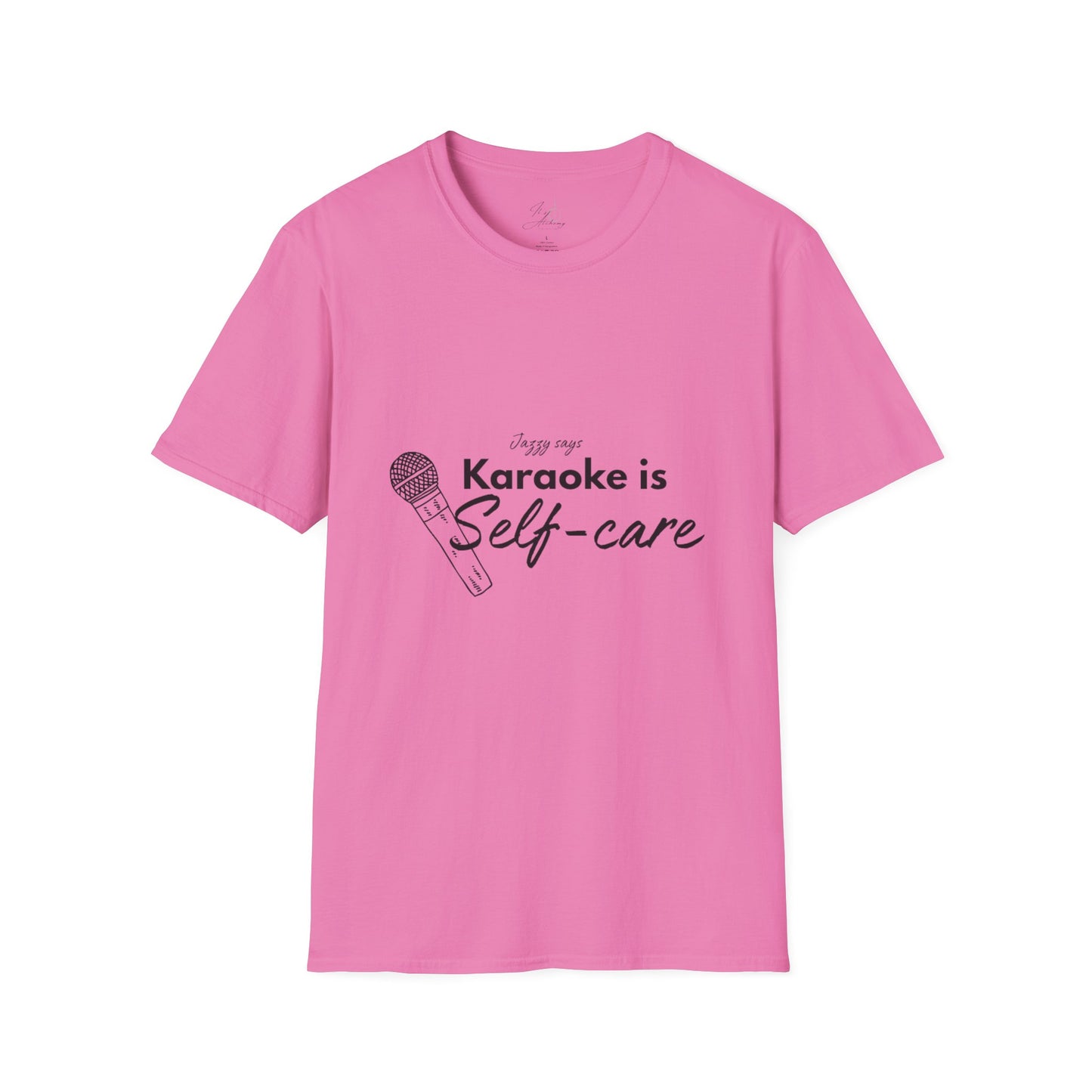 Karaoke is Self-Care Unisex Softstyle T-Shirt