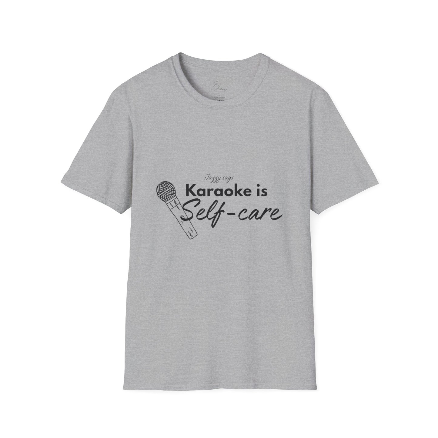 Karaoke is Self-Care Unisex Softstyle T-Shirt