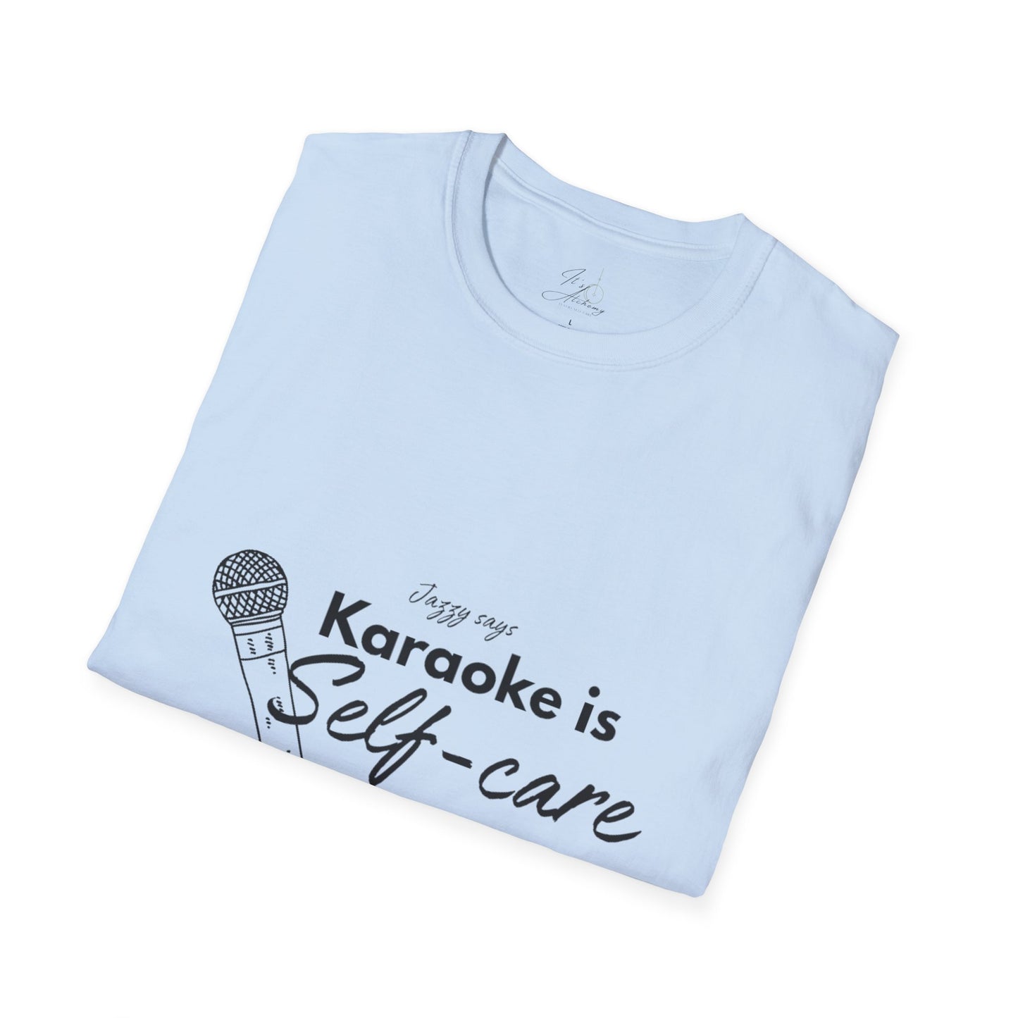 Karaoke is Self-Care Unisex Softstyle T-Shirt