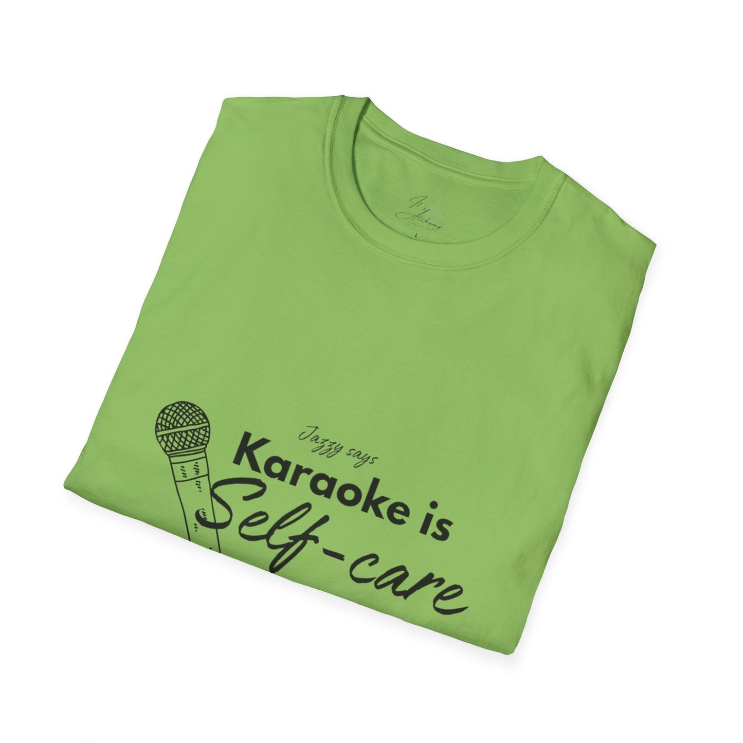 Karaoke is Self-Care Unisex Softstyle T-Shirt