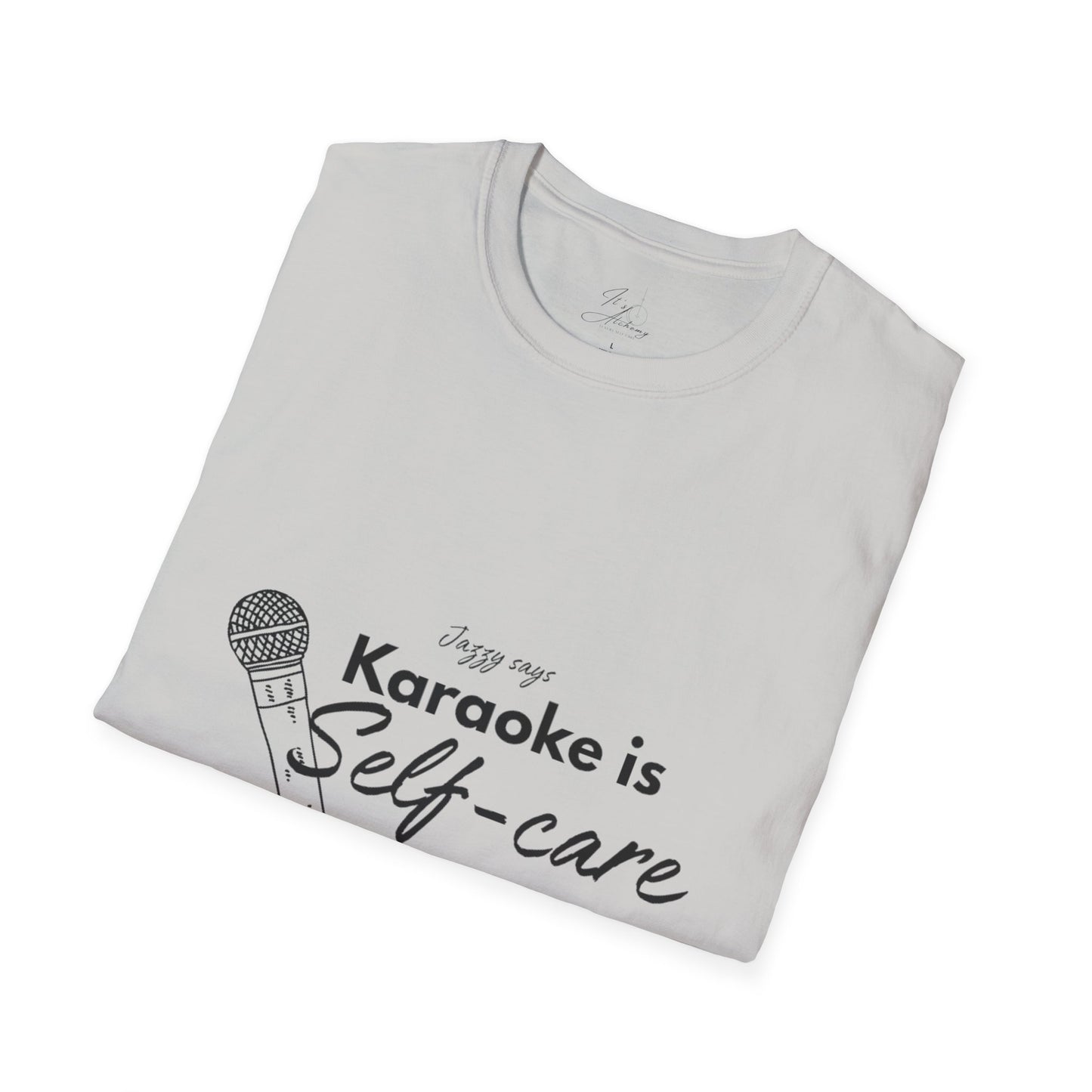 Karaoke is Self-Care Unisex Softstyle T-Shirt