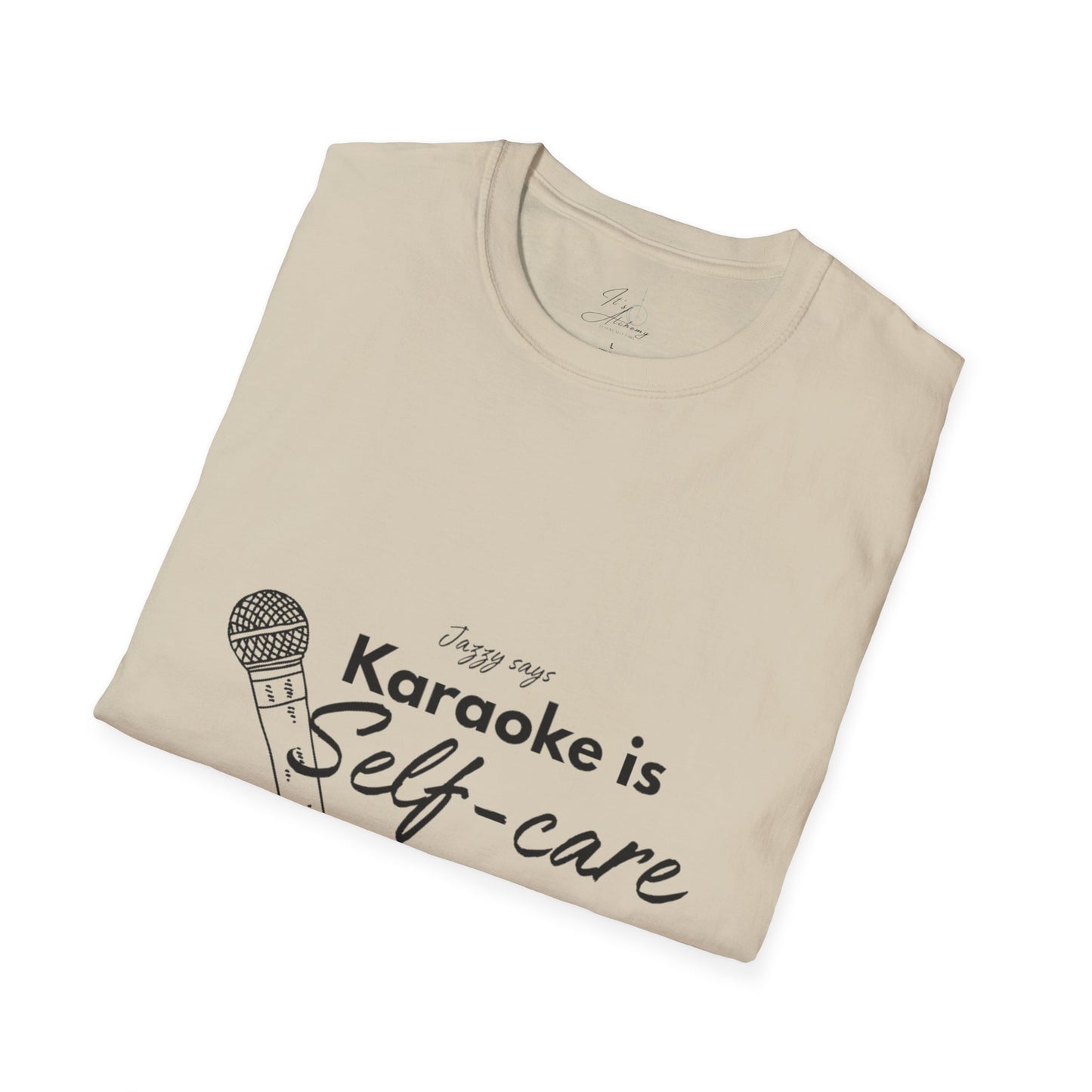 Karaoke is Self-Care Unisex Softstyle T-Shirt