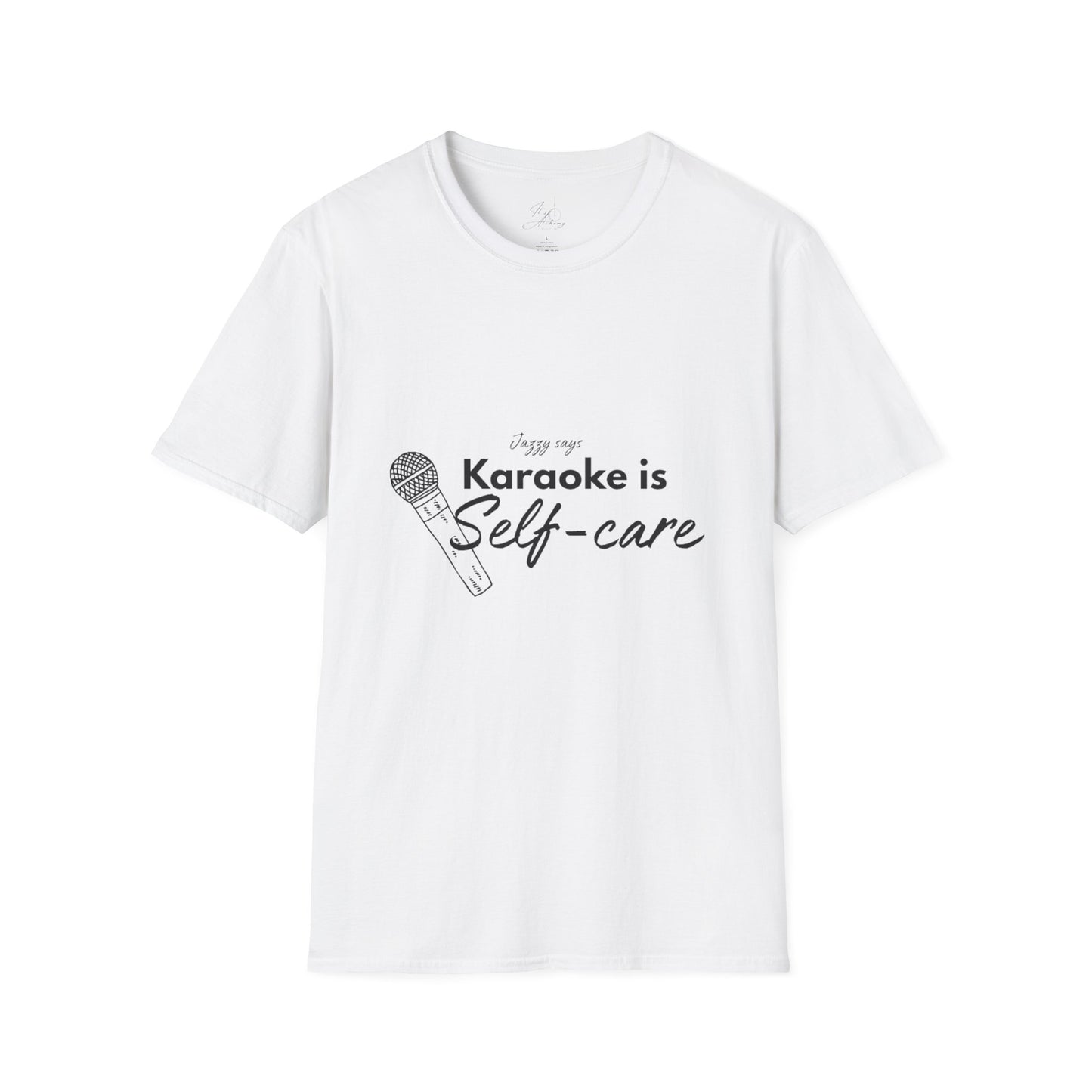 Karaoke is Self-Care Unisex Softstyle T-Shirt