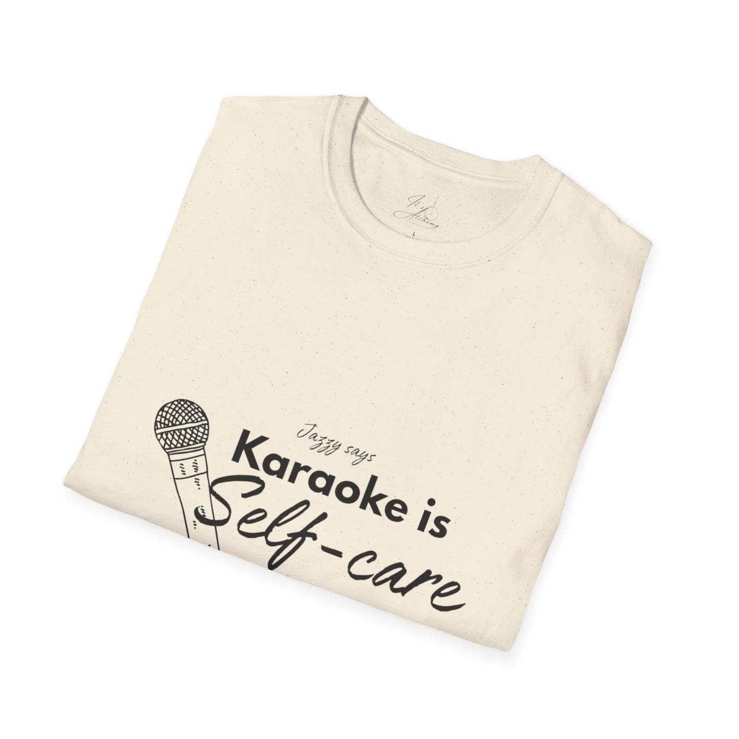 Karaoke is Self-Care Unisex Softstyle T-Shirt