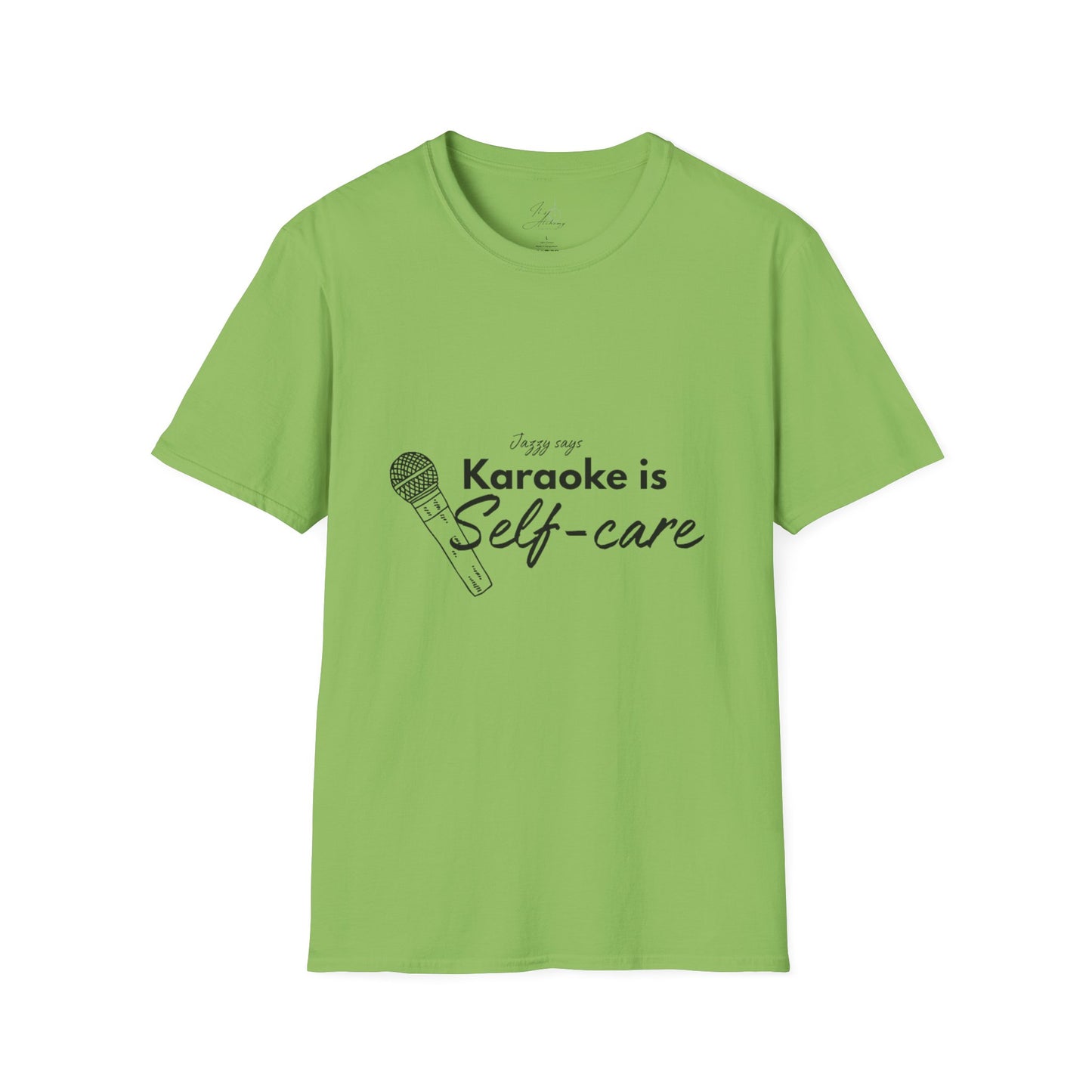 Karaoke is Self-Care Unisex Softstyle T-Shirt