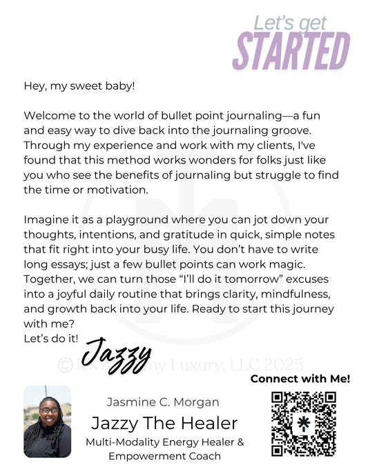Get Back to Journaling Mini E-Book